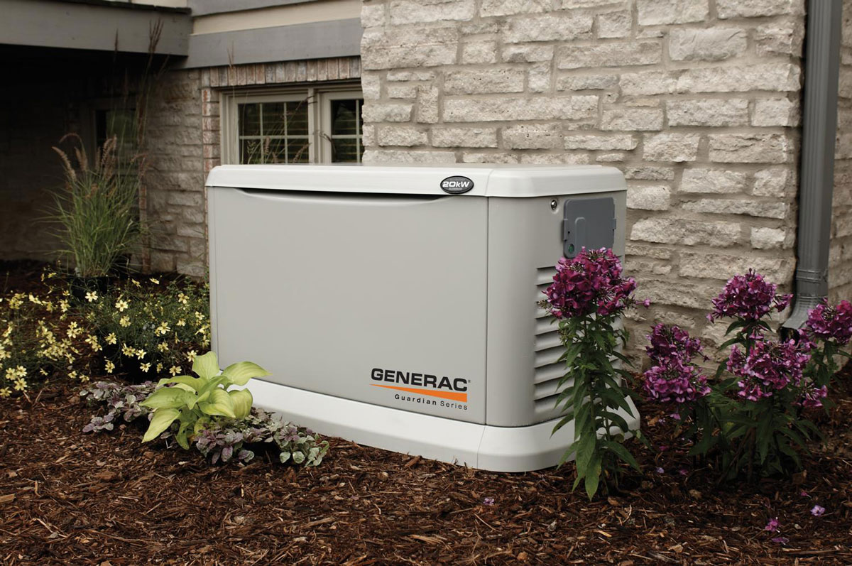 Generac home standby generator installed by Vermont Generator Systems